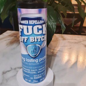F*** Off B****! Karen Repellent Funny 20oz Tumbler with duo lids 🎉sale